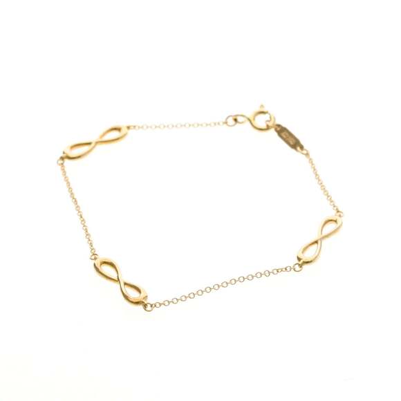 Tiffany & Co. Jewelry - TIFFANY 18k Gold Charm Bracelet